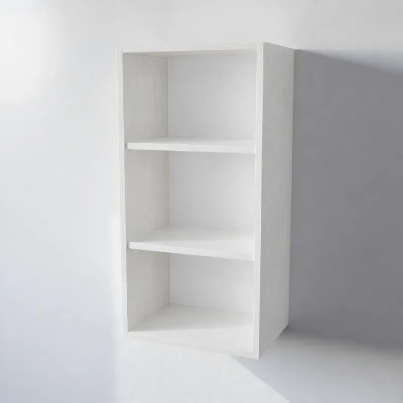 Pensile Cucina in Legno Nobilitato Bianco Frassino con Ante Altezza 90 cm